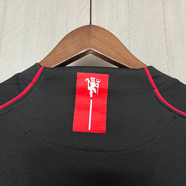 2007/2008 Retro Manga Larga Manchester United