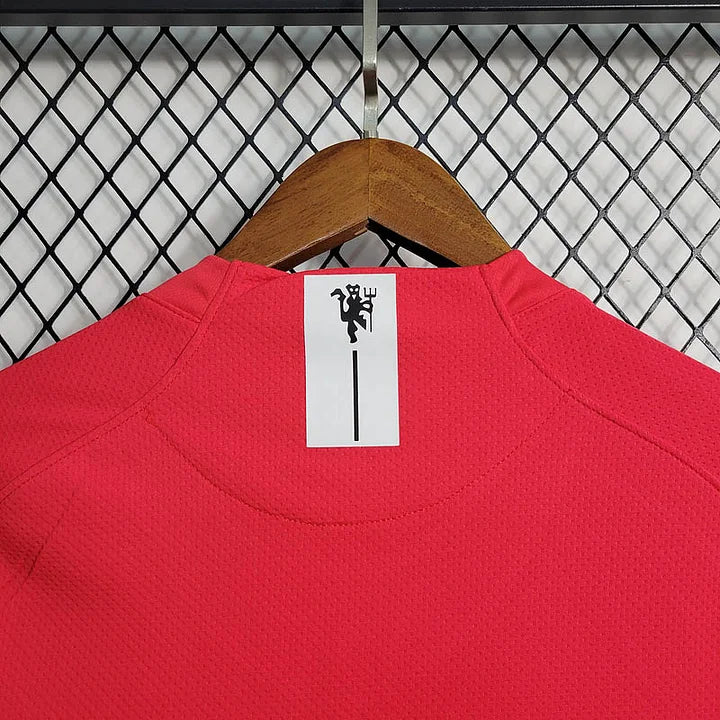 2007/2008 Retro Manga Larga Local Manchester United